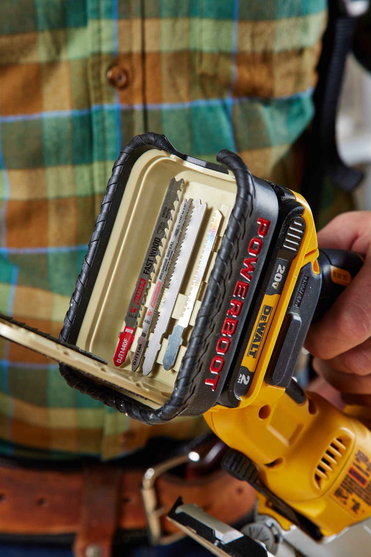 PowerBoot – Accessory Storage for Your Battery Power Tools