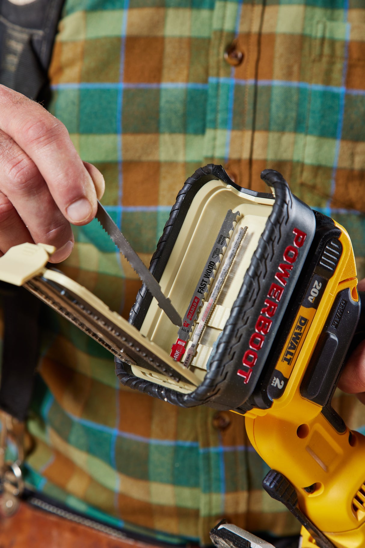 PowerBoot – Accessory Storage for Your Battery Power Tools