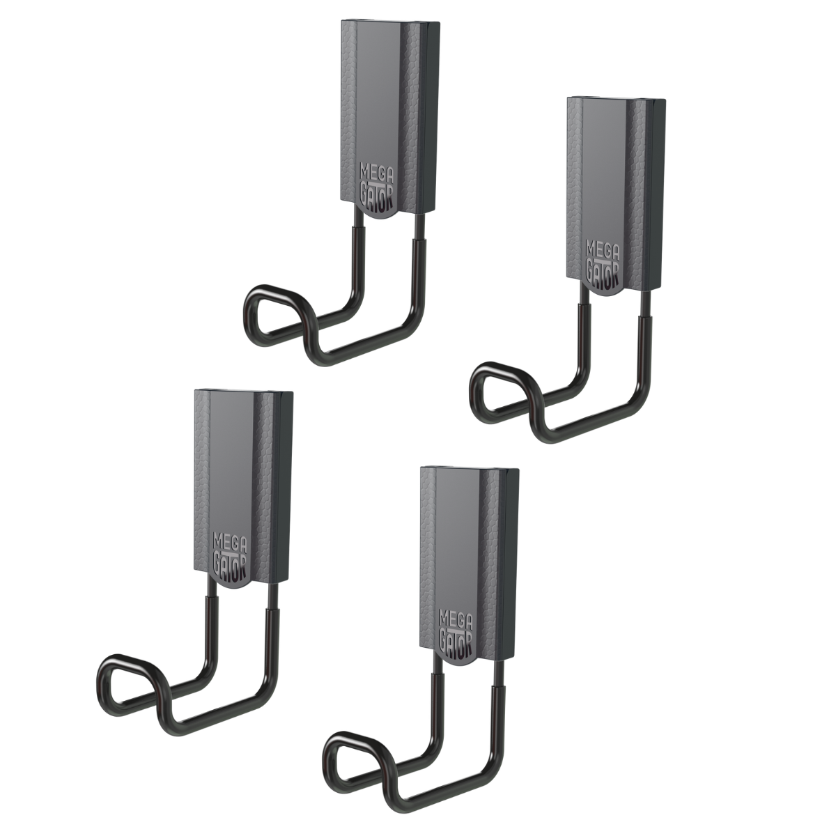 Mega 3" Closed 4 Pack — Black