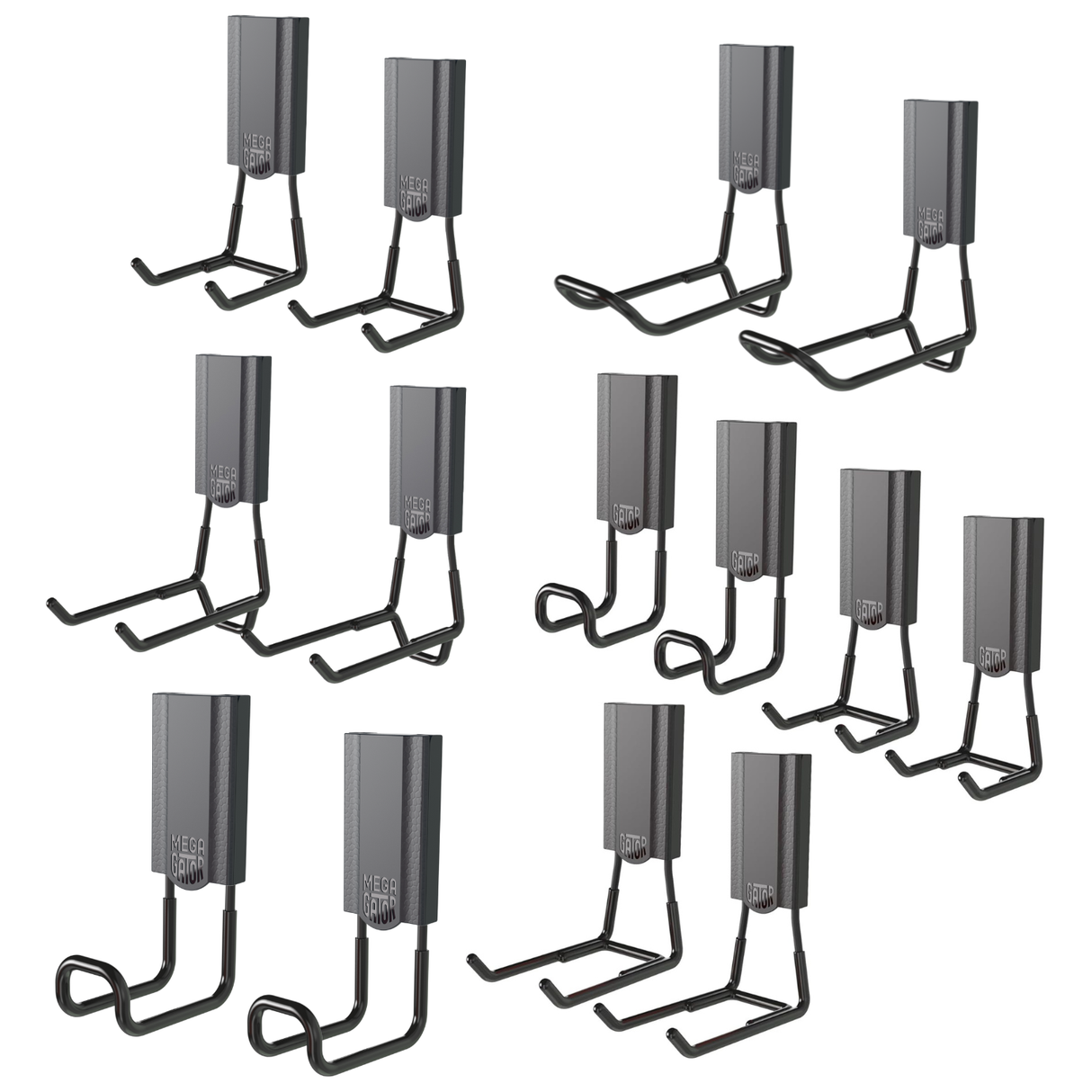 Gator Magnetics Assortment Bundle - 14 Hooks