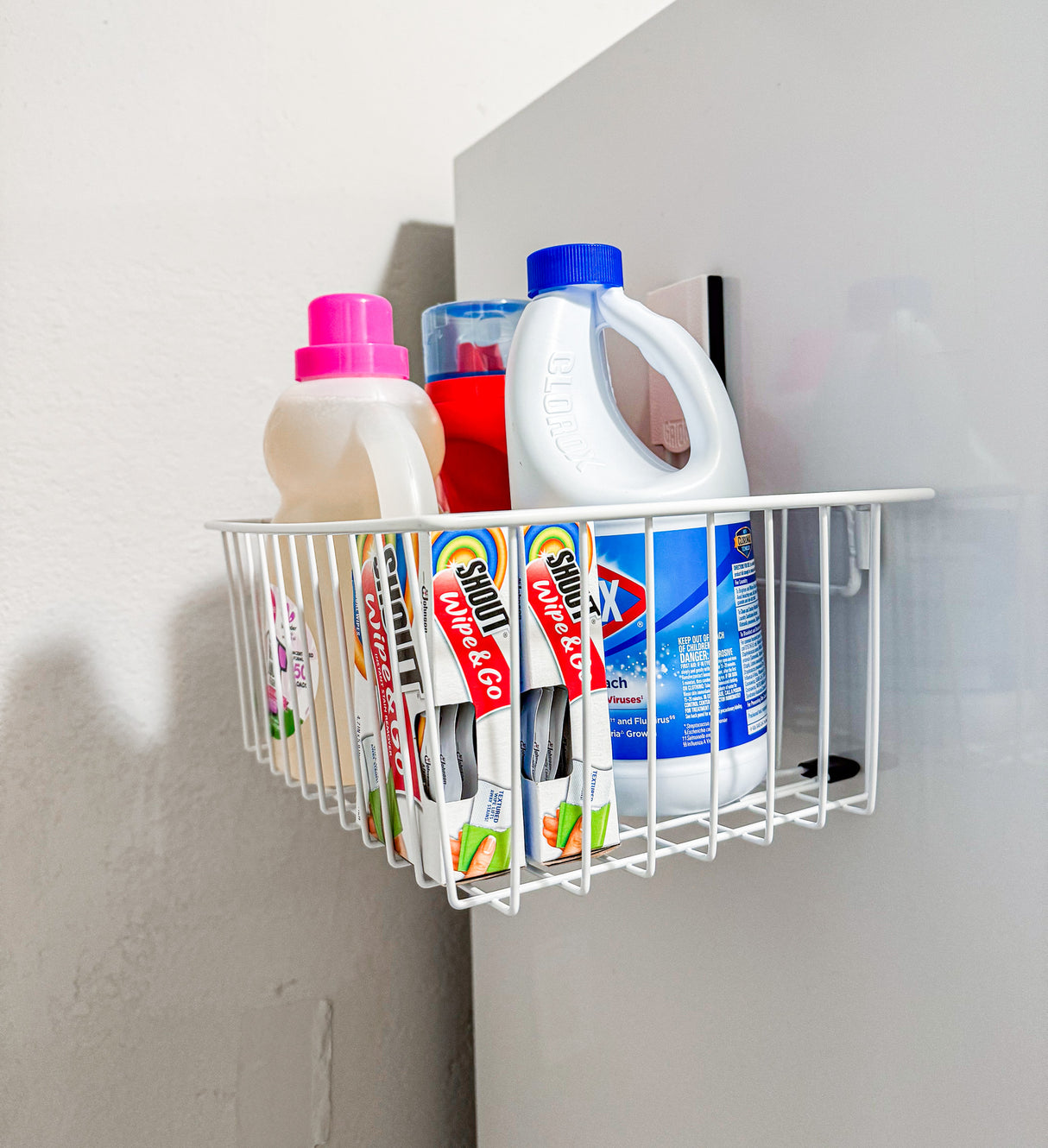 Premium White Hook & Basket Collection