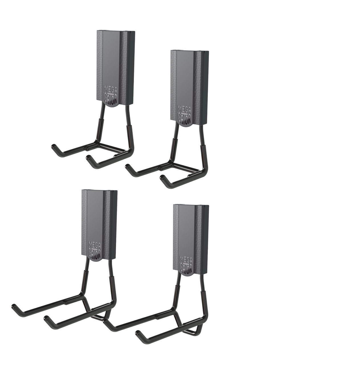 Gator Magnetics 4 pack MEGA 3" & 4.5" Open Hook Bundle