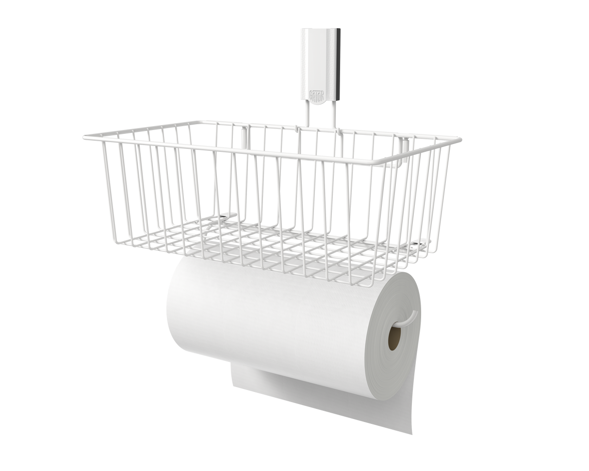 Gator Magnetics Utility Basket with Towel Bar - 15kg Capacity