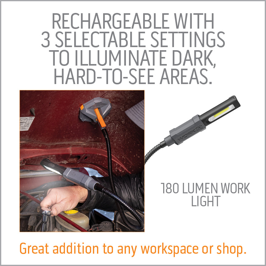 Work IQ Tools - IQ Connect™ Hands-Free Accessory System (With 3 Bench Mounts)