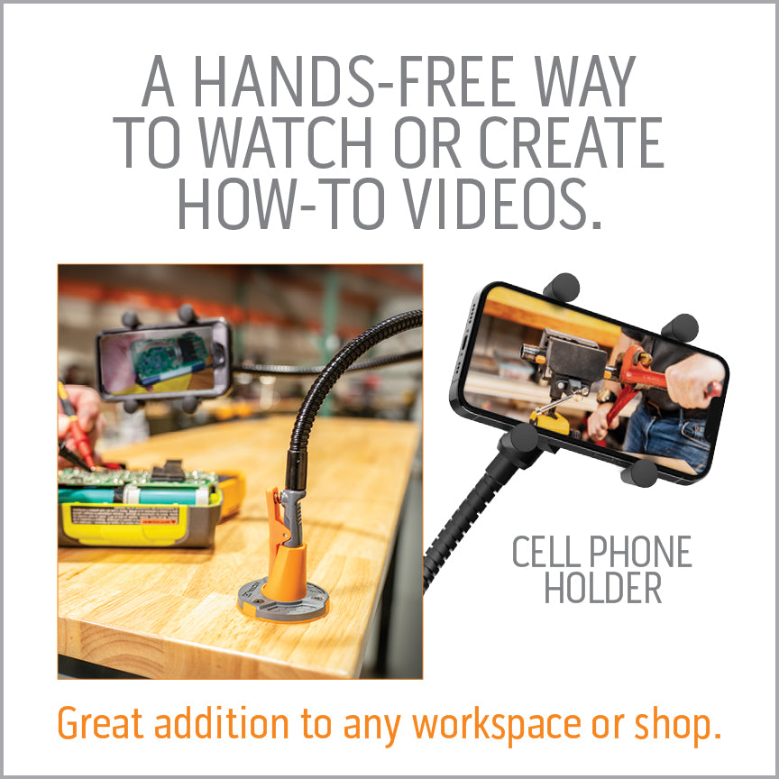 Work IQ Tools - IQ Connect™ Hands-Free Accessory System (With 3 Bench Mounts)