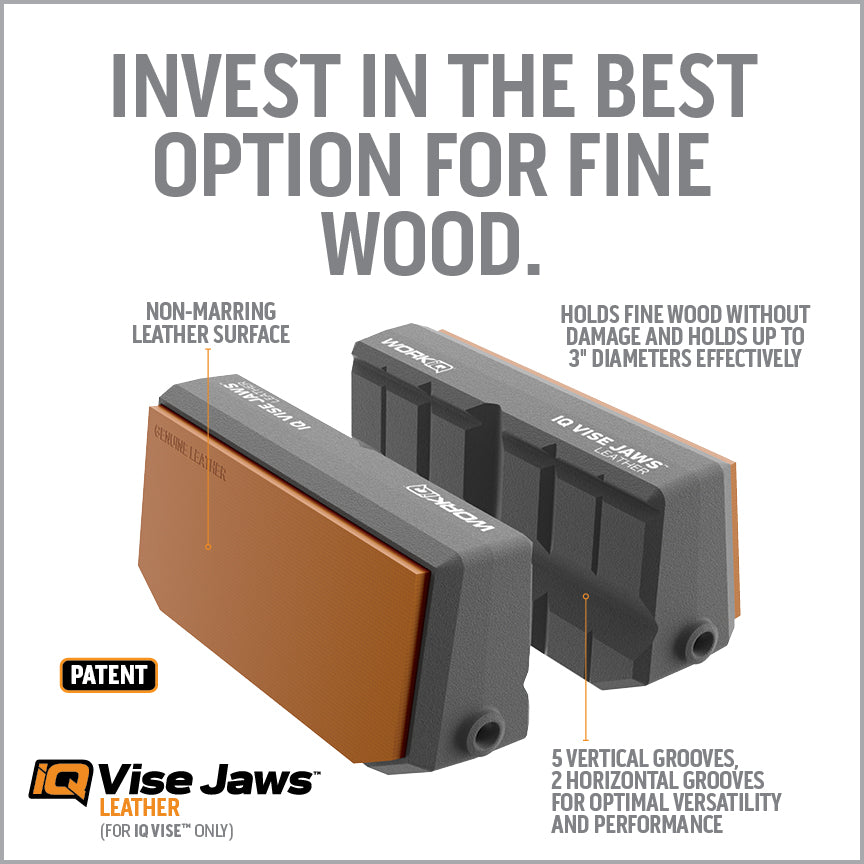 Work IQ Tools - IQ Vise Jaws™ – Leather