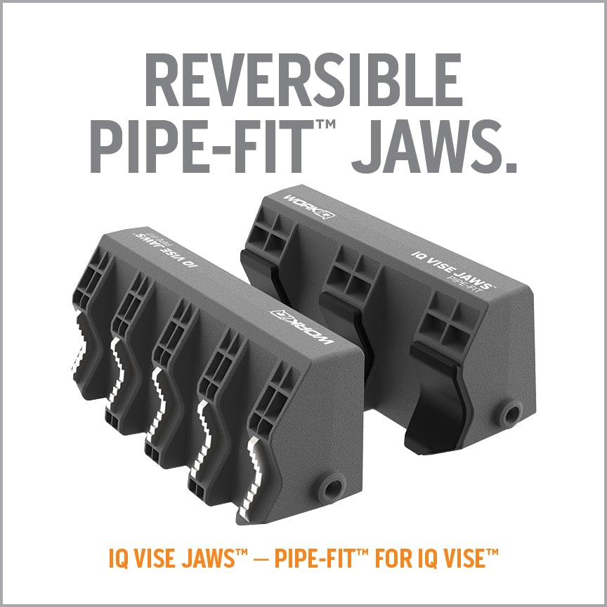 Work IQ Tools - IQ Vise Jaws™ – Pipe-Fit™