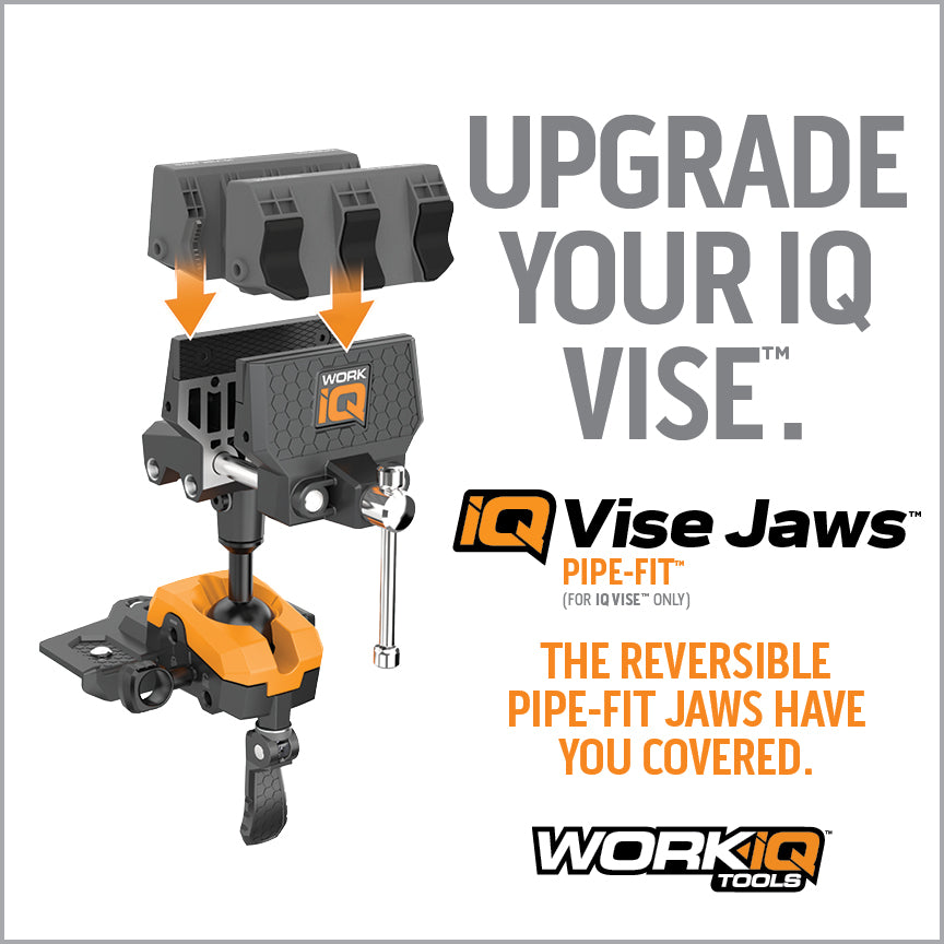 Work IQ Tools - IQ Vise Jaws™ – Pipe-Fit™