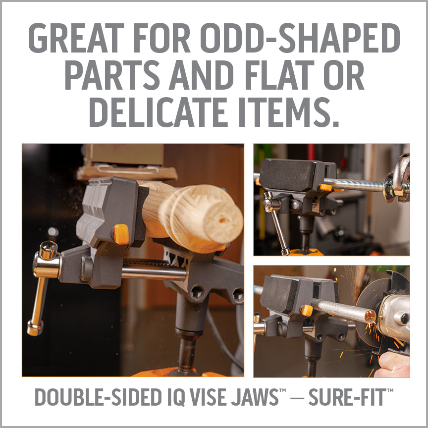 Work IQ Tools - IQ Vise Jaws™ – Sure-Fit™
