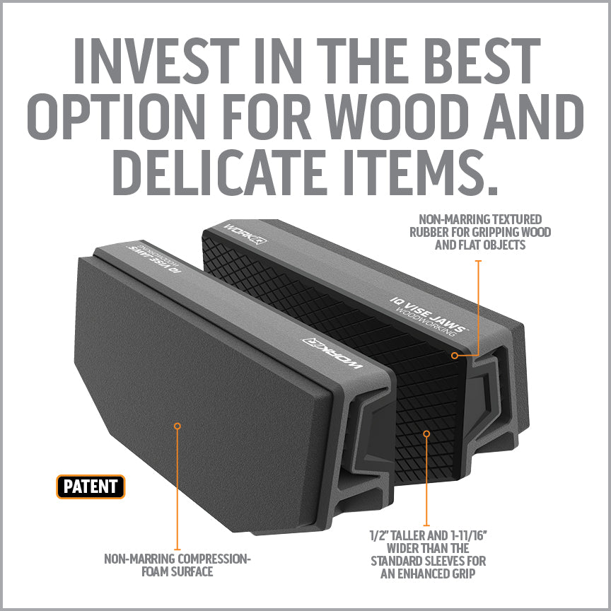 Work IQ Tools - IQ Vise Jaws™ – Woodworking