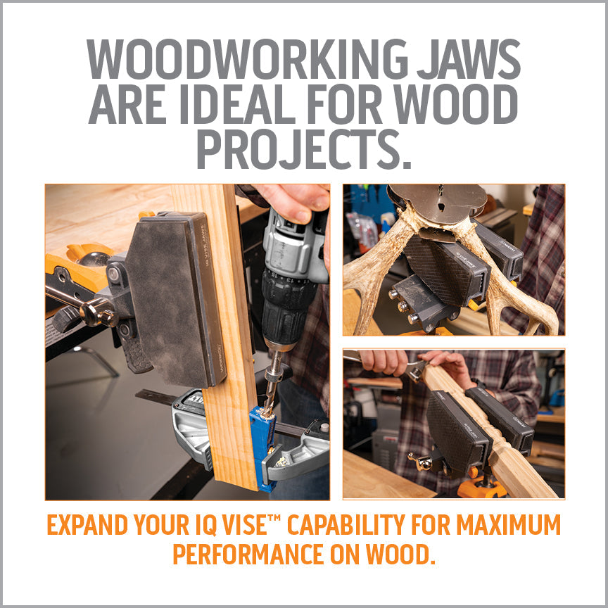 Work IQ Tools - IQ Vise Jaws™ – Woodworking