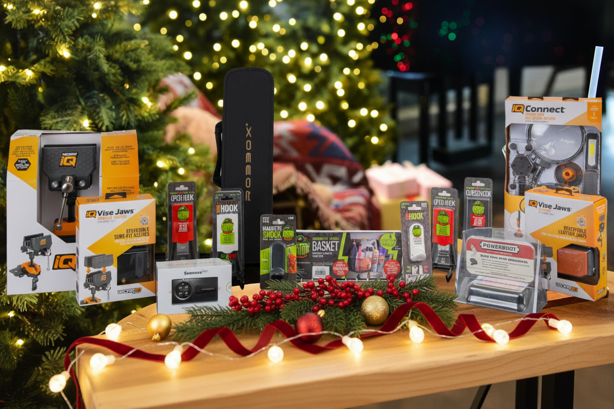 Festive Christmas gift display