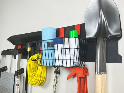 How to Declutter Your Garage Using Wall Baskets
