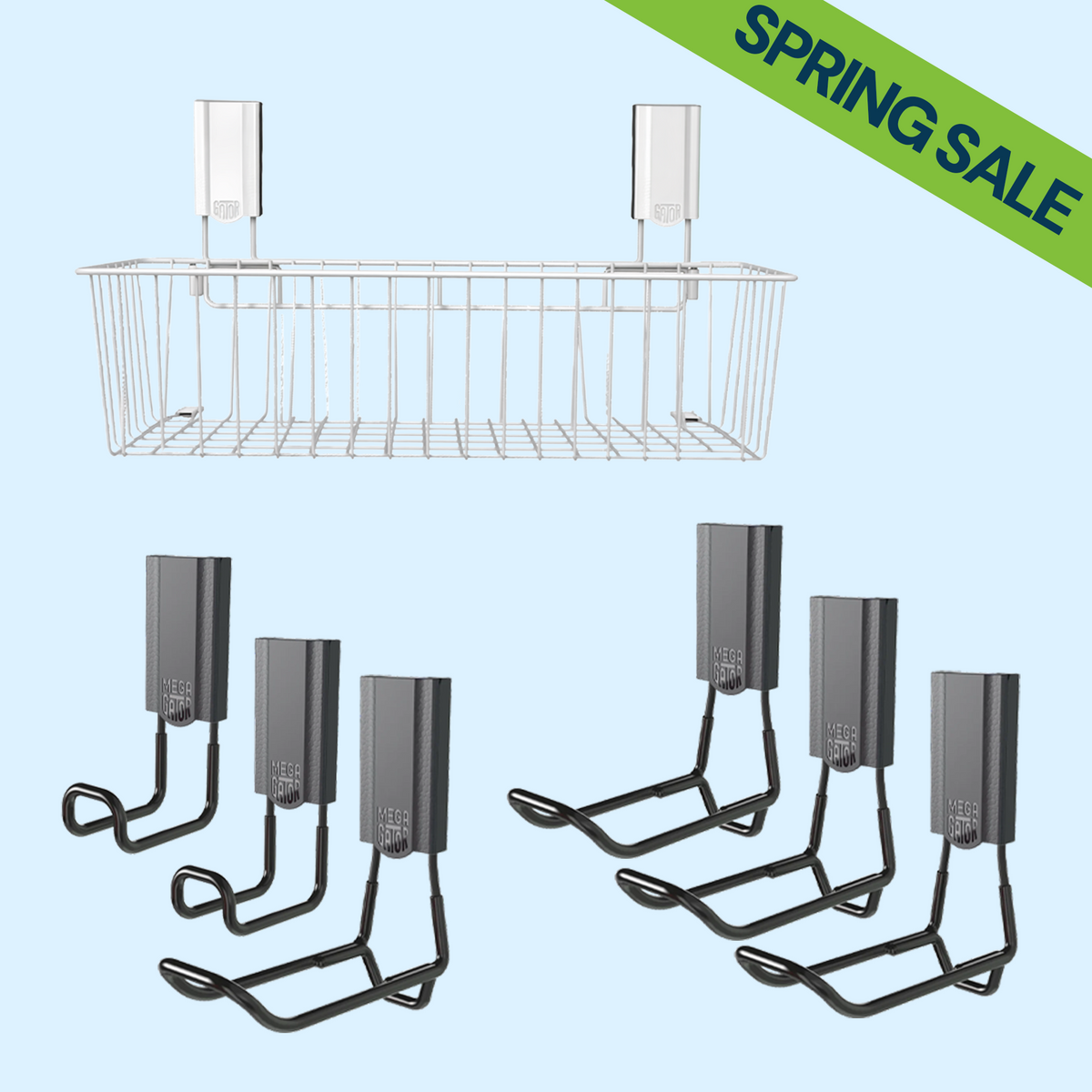 The Complete Set — MEGA Closed Hooks & Basket