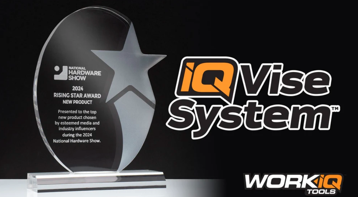 IQ Vise - 360° Articulation - Includes 1 Set of Flex-Fit jaws