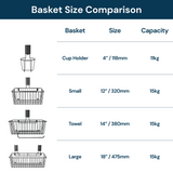Gator Hooks & Baskets Specifications