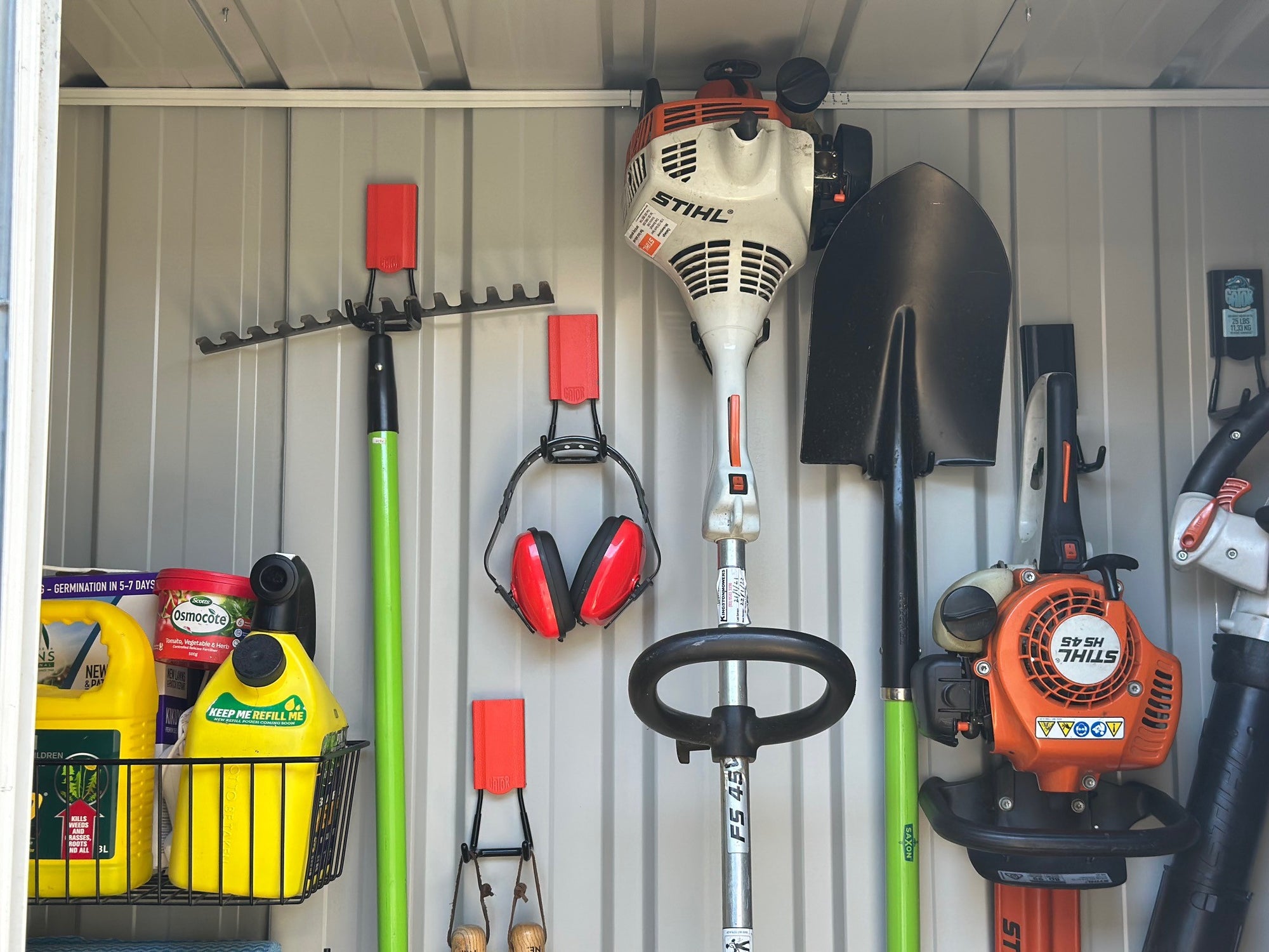 Finally a Storage Solution For Your Steel Shed!