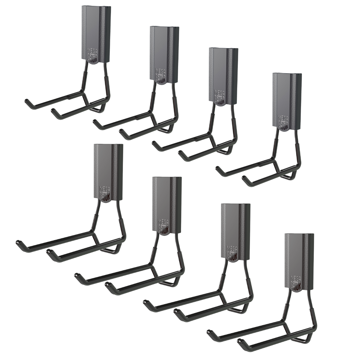 Heavy Duty MEGA Hook Bundle – 8 Pack (4.5" & 6")
