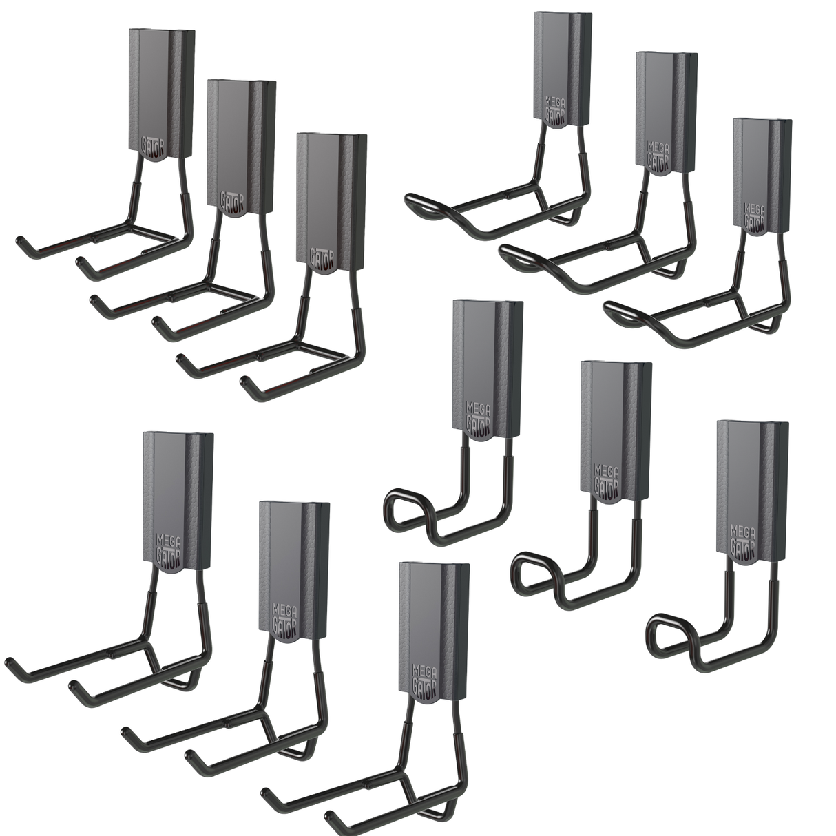 Gator Magnetics Core 12-Hook Bundle - Black