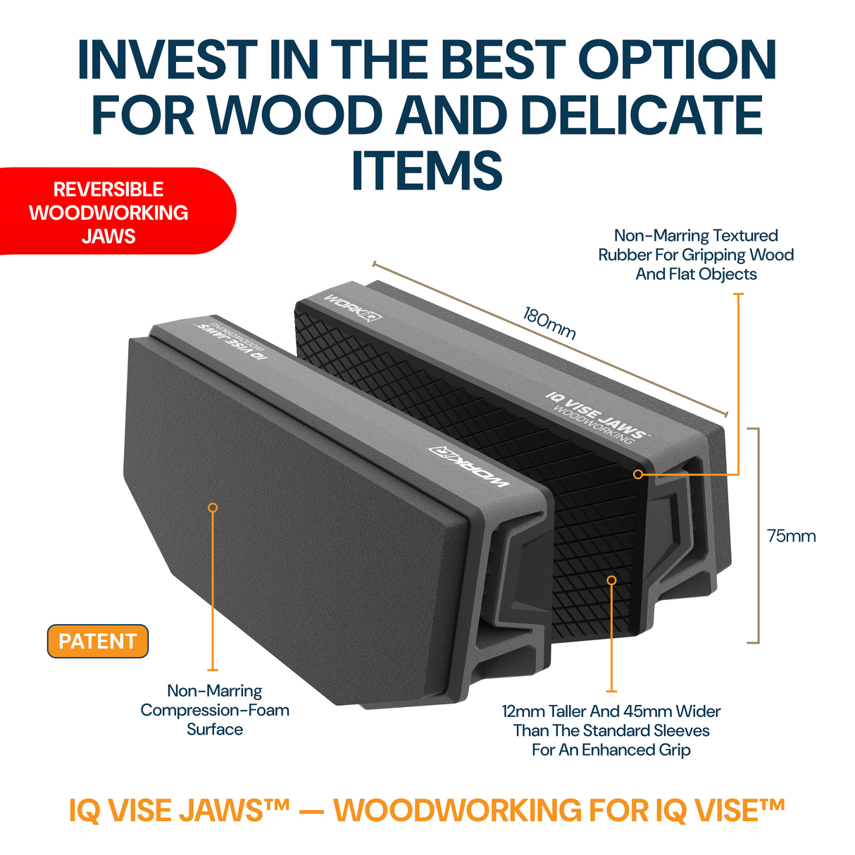 Work IQ Tools - IQ Vise Jaws™ – Woodworking
