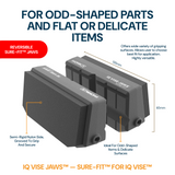 Work IQ Tools - IQ Vise Jaws™ – Sure-Fit™