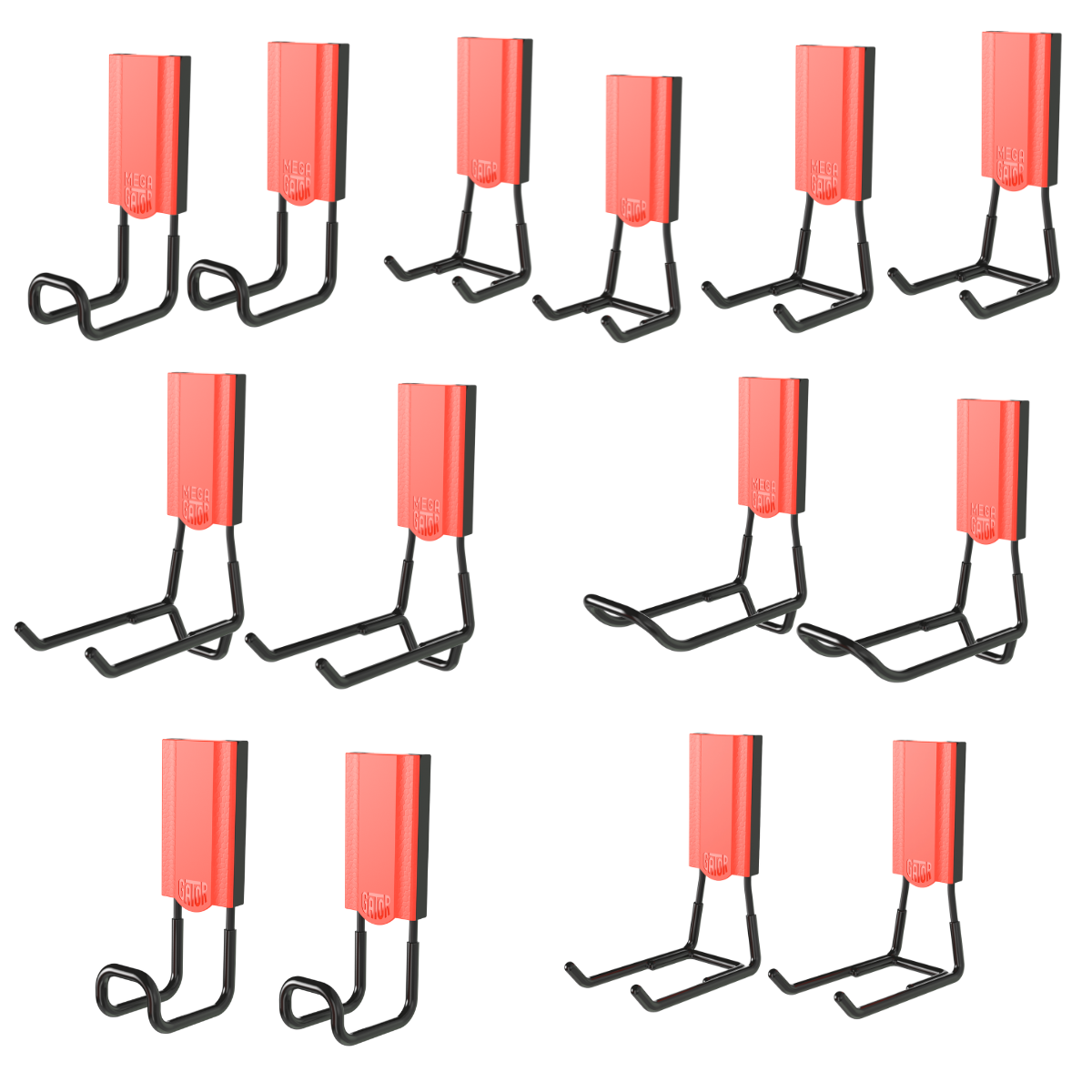 Gator Magnetics Assortment Bundle - 14 Hooks