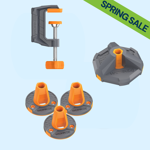 The Complete Mount Set — Bench, Magnetic & Clamp