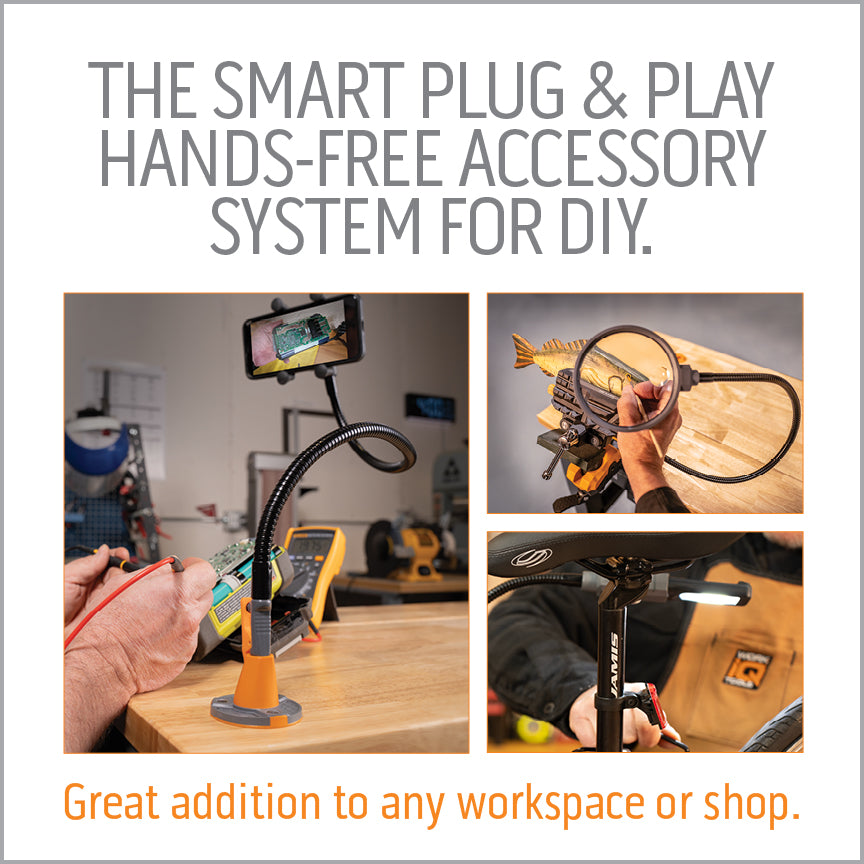IQ Connect™ Hands-Free Accessory System (With 3 Bench Mounts)