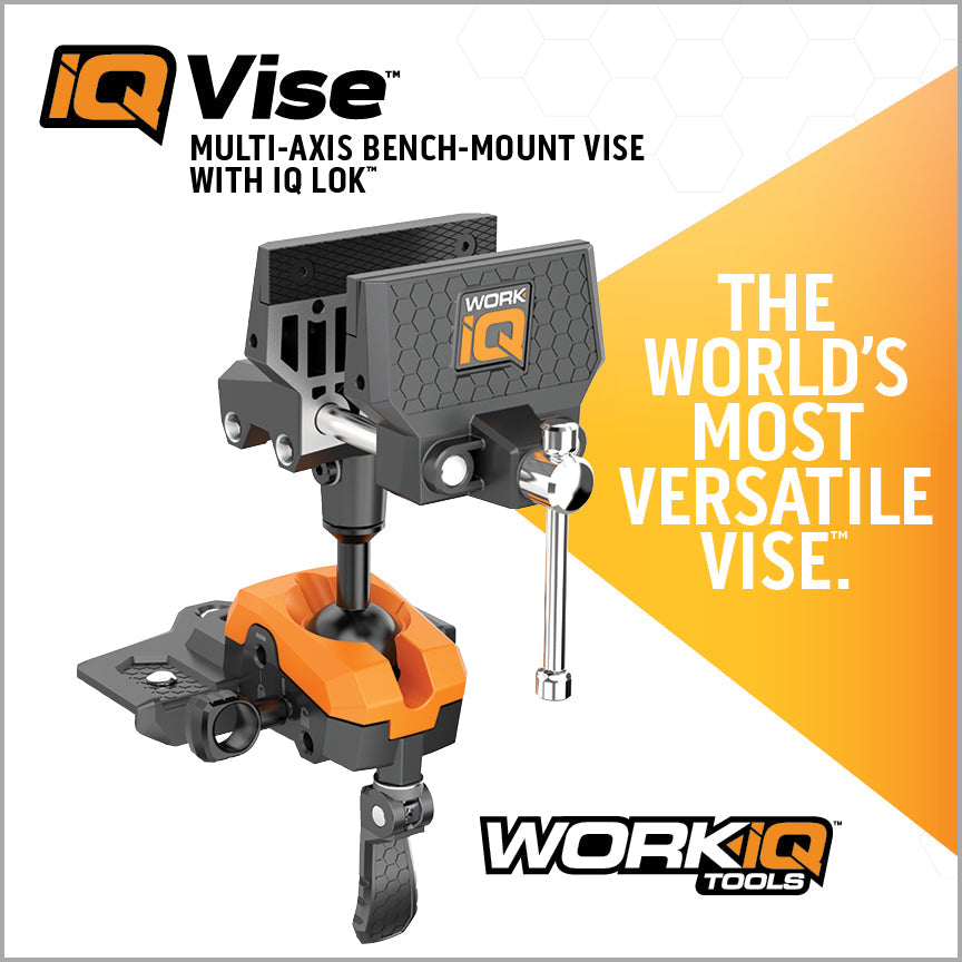 IQ Vise™ - Includes 1 Set of Flex -Fit jaws