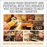 IQ Vise™ - Includes 1 Set of Flex -Fit jaws