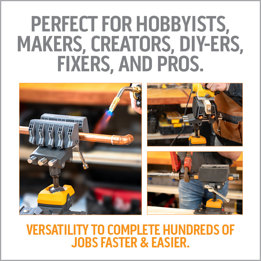 IQ Vise™ - Includes 1 Set of Flex -Fit jaws