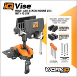 IQ Vise™ - Includes 1 Set of Flex -Fit jaws