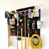 Gator Magnetics The Complete Workshop 10 Bundle in black on a Gator steel wall target